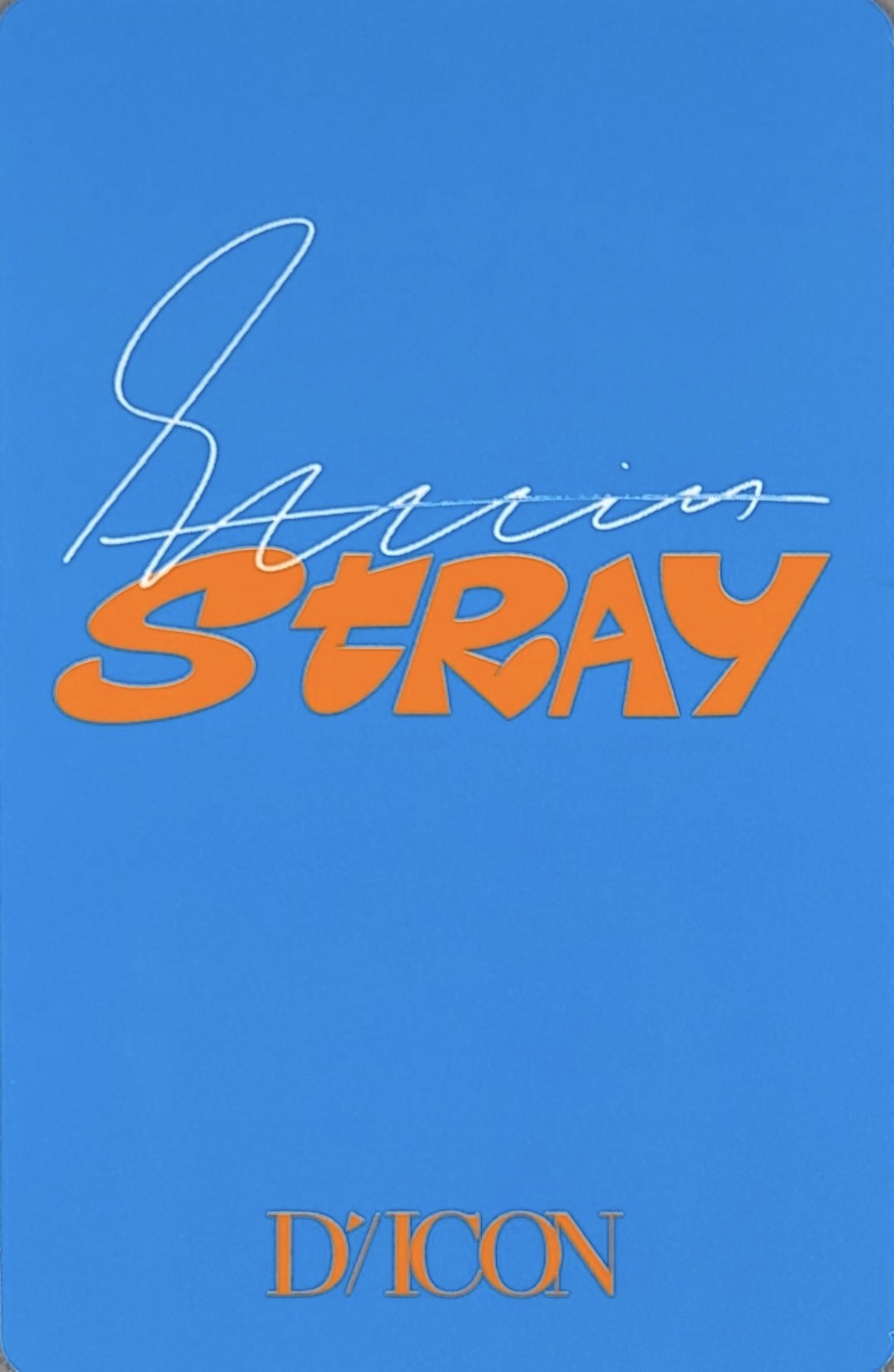 Seungmin Stray Kids photocard back side - Photocard