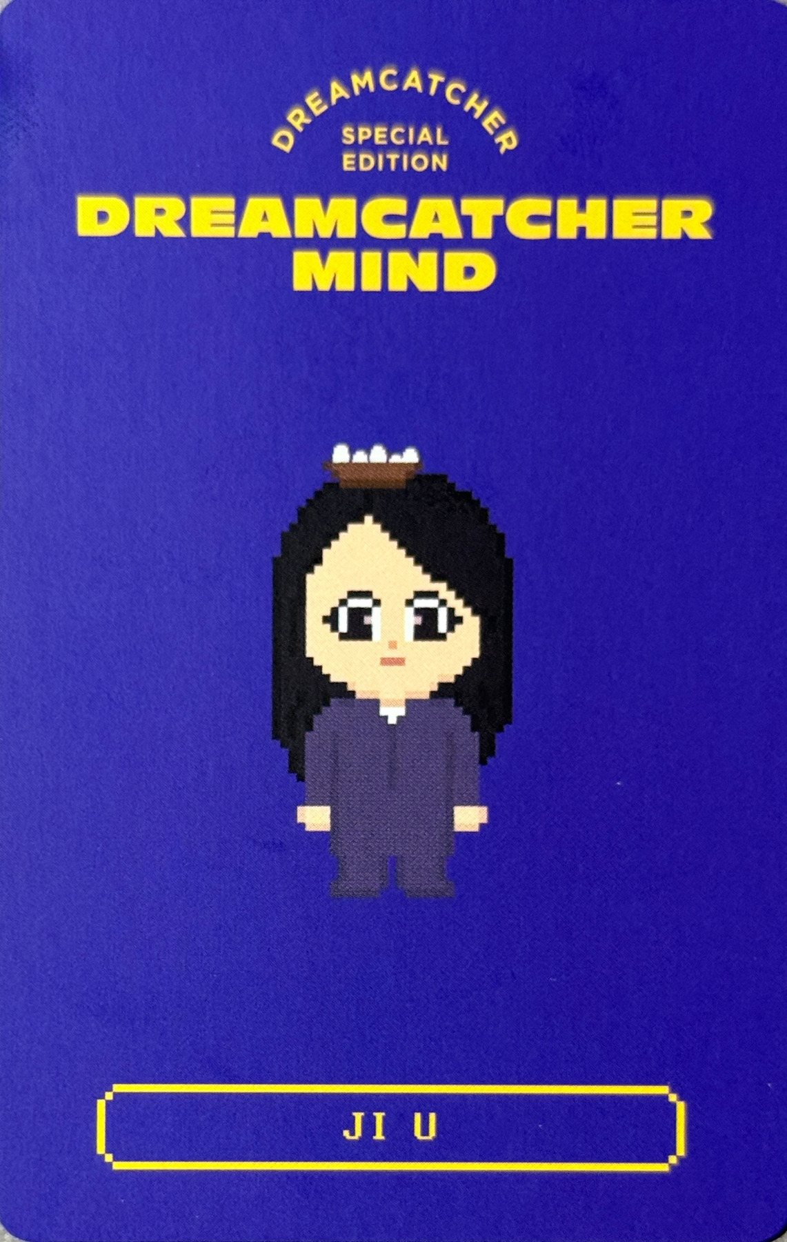 JiU Dreamcatcher photocard back side - Photocard Set (B)