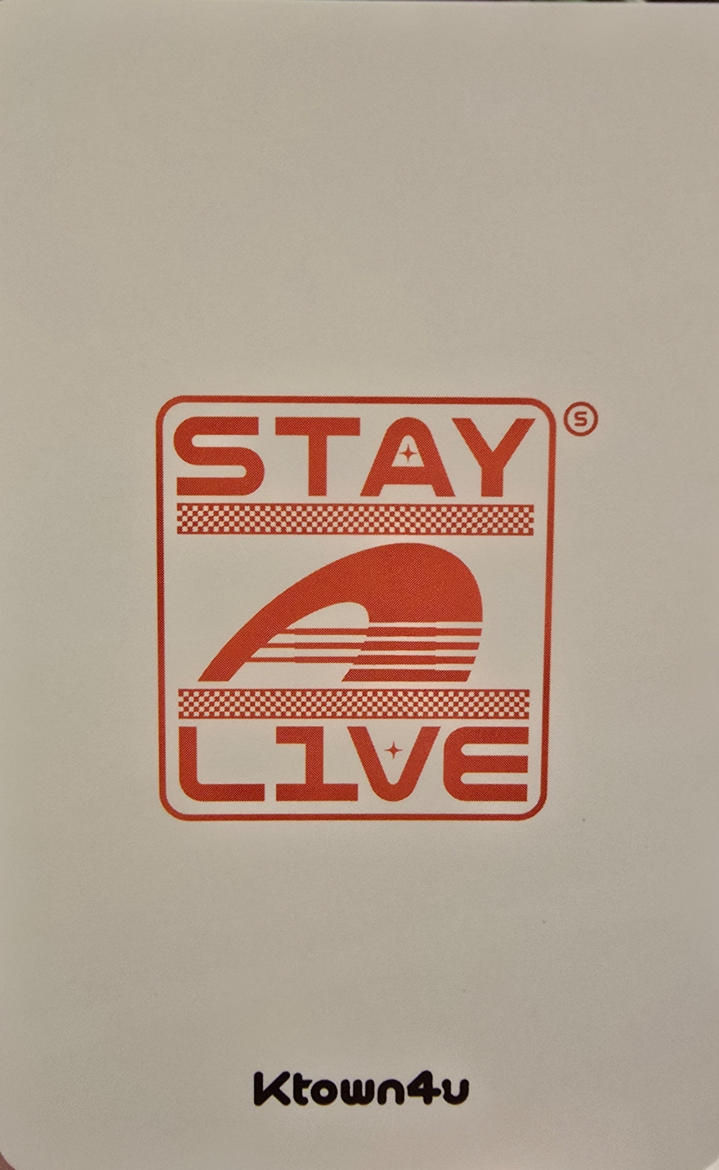 Yoon STAYC photocard back side - Online
