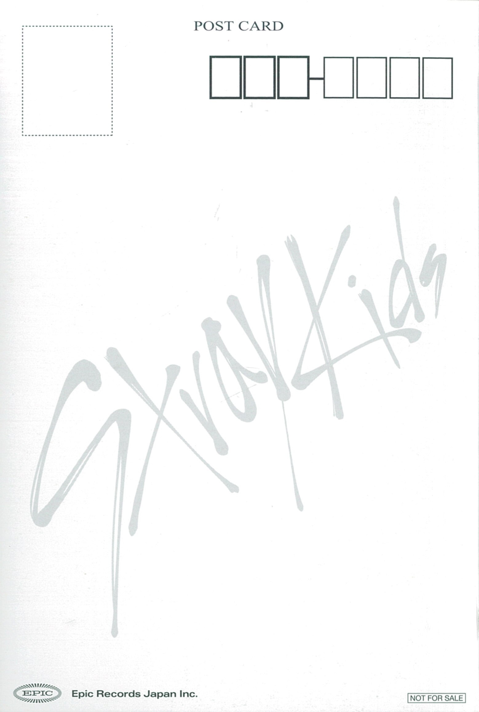 Lee Know Stray Kids photocard back side - Preorder Benefit