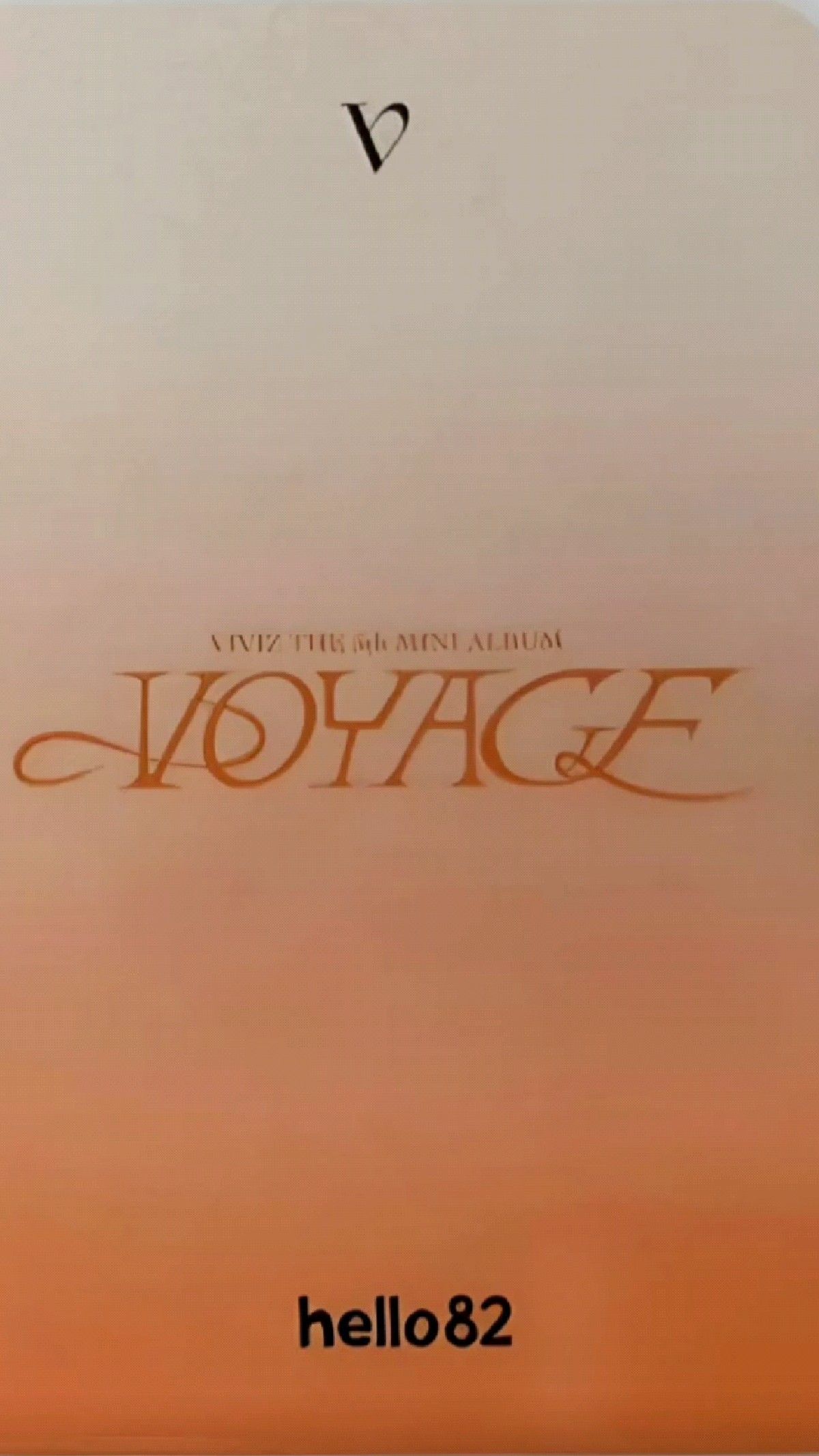 Eunha photocard back