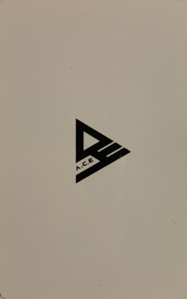 Byeongkwan A.C.E photocard back side - Photocard