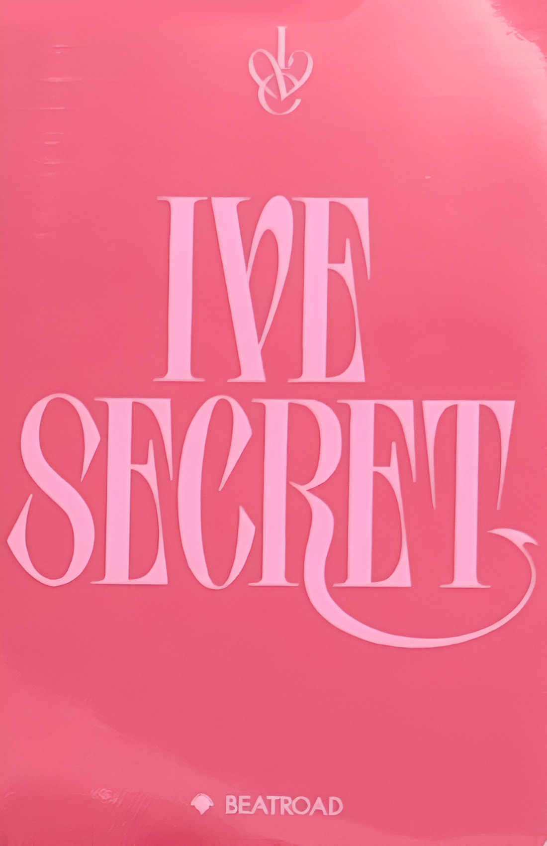 Leeseo IVE photocard back side - Lucky Draw