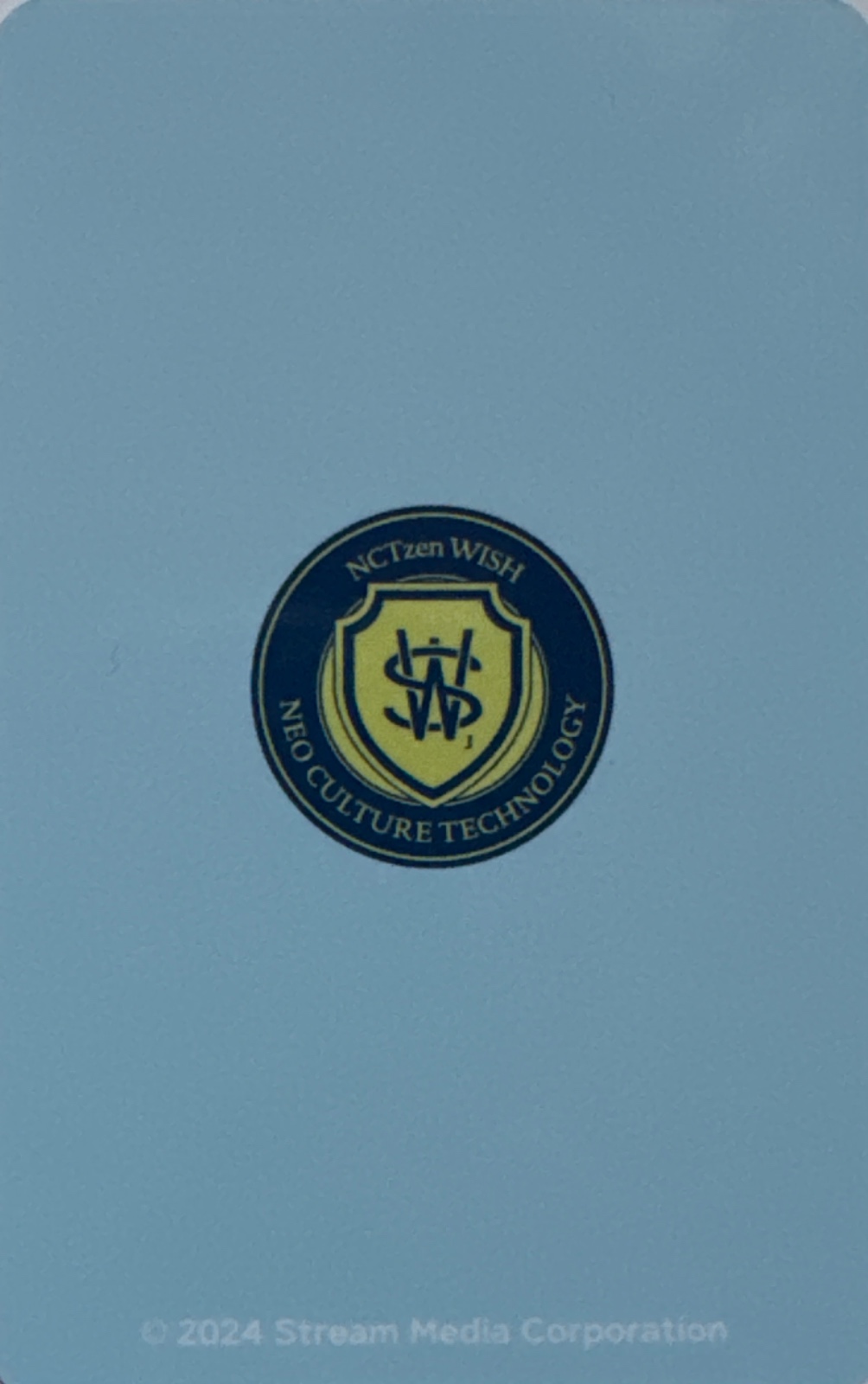 Riku NCT WISH photocard back side - Photocards