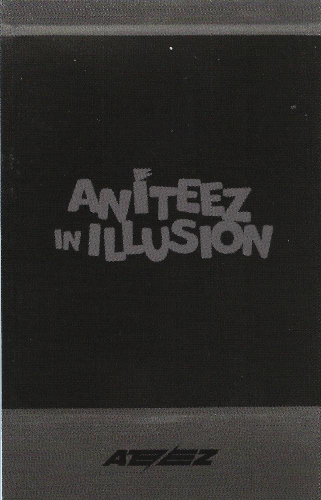 Yunho ATEEZ photocard back side - Photo Package - Polaroids