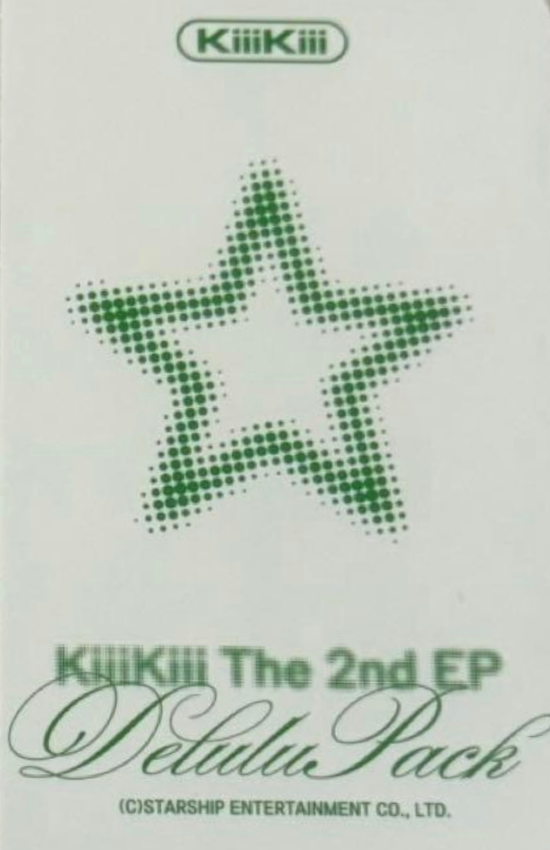 Jiyu KiiiKiii photocard back side - Preorder