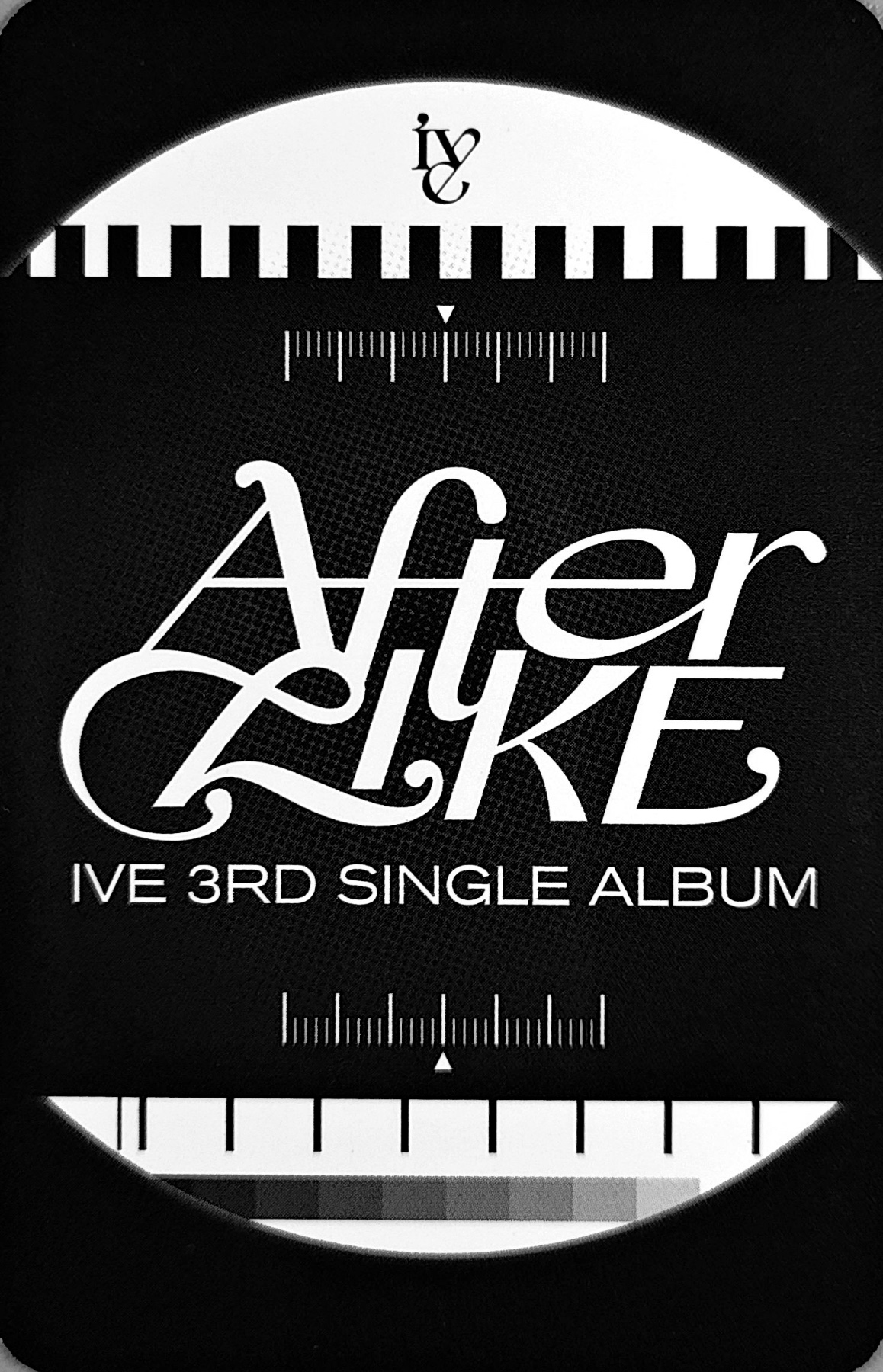 Gaeul IVE photocard back side - Offline