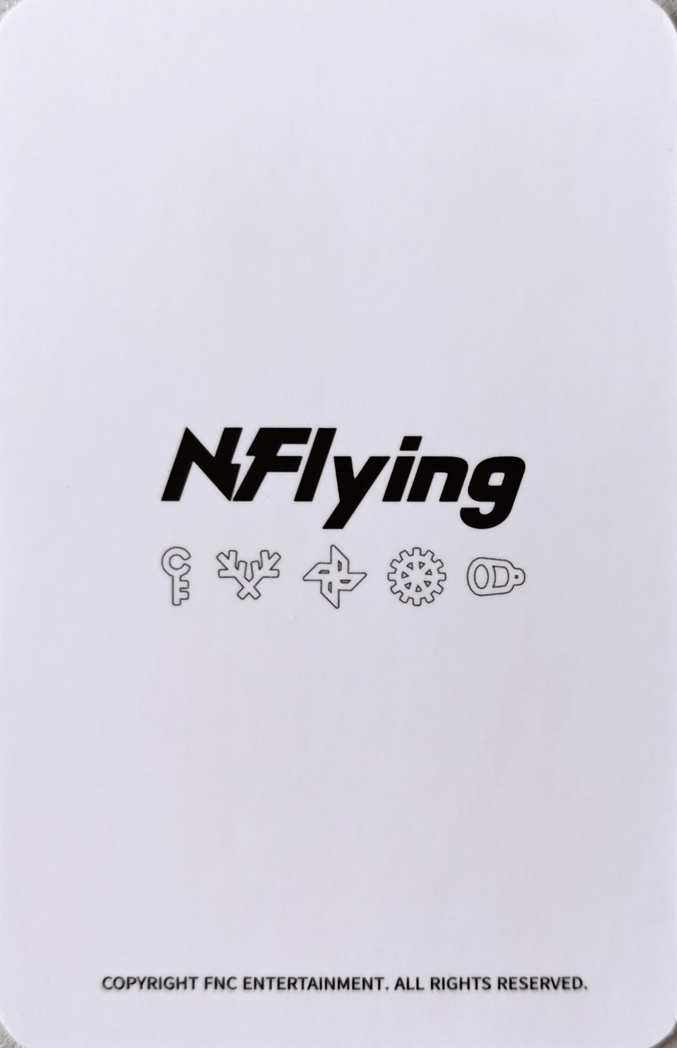 Seunghyub N.Flying photocard back side - Photocard Set
