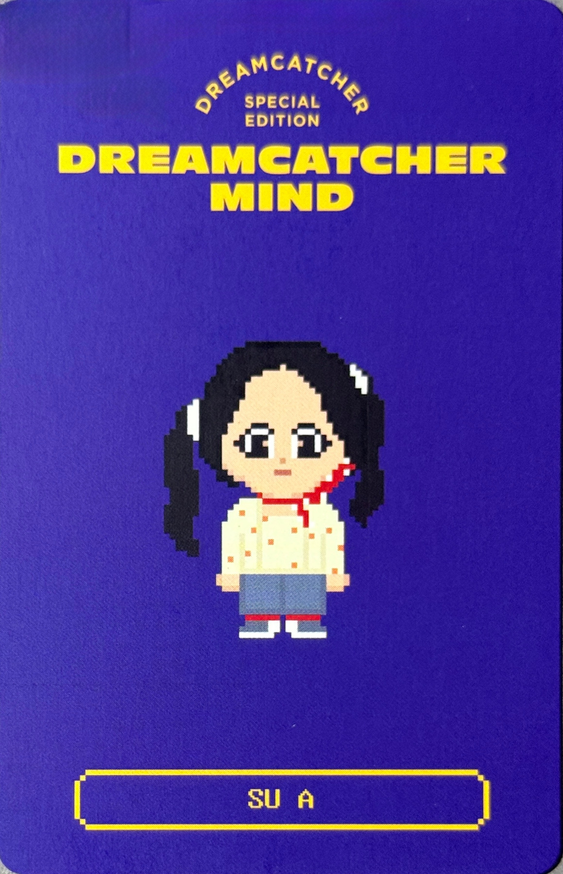 SuA Dreamcatcher photocard back side - Photocard Set (C)