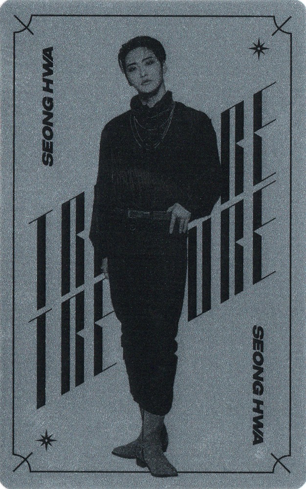 Seonghwa ATEEZ photocard back side - Ep.2 Photocard