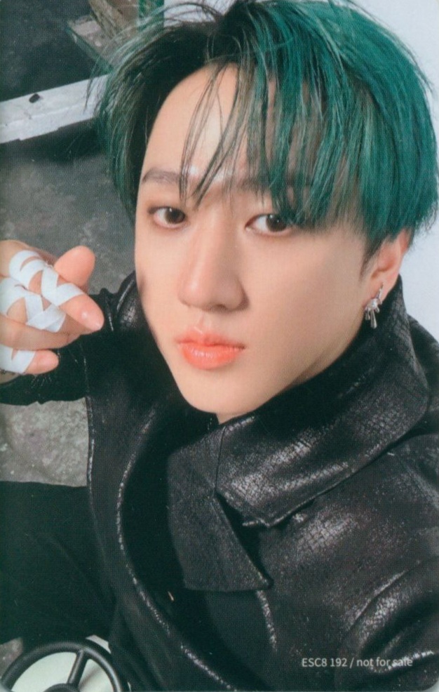 Changbin Stray Kids photocard back side - Photocard