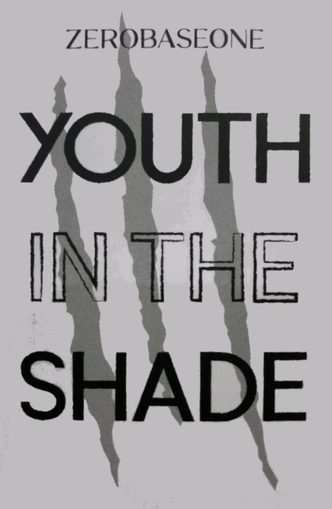 Hanbin ZEROBASEONE photocard back side - Artbook Ver. LD