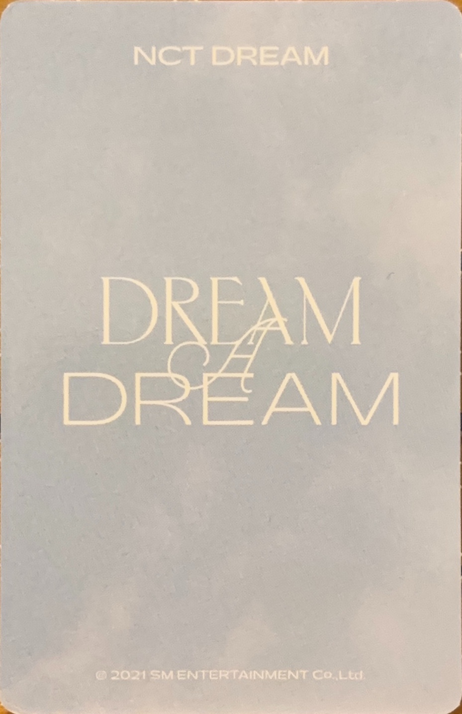 Jisung NCT DREAM photocard back side - Photocards Set