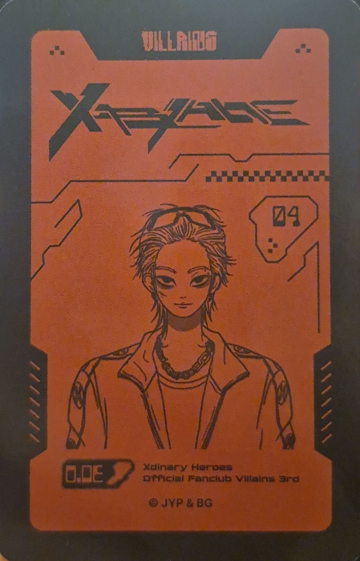O.de Xdinary Heroes photocard back side - Photocard Set