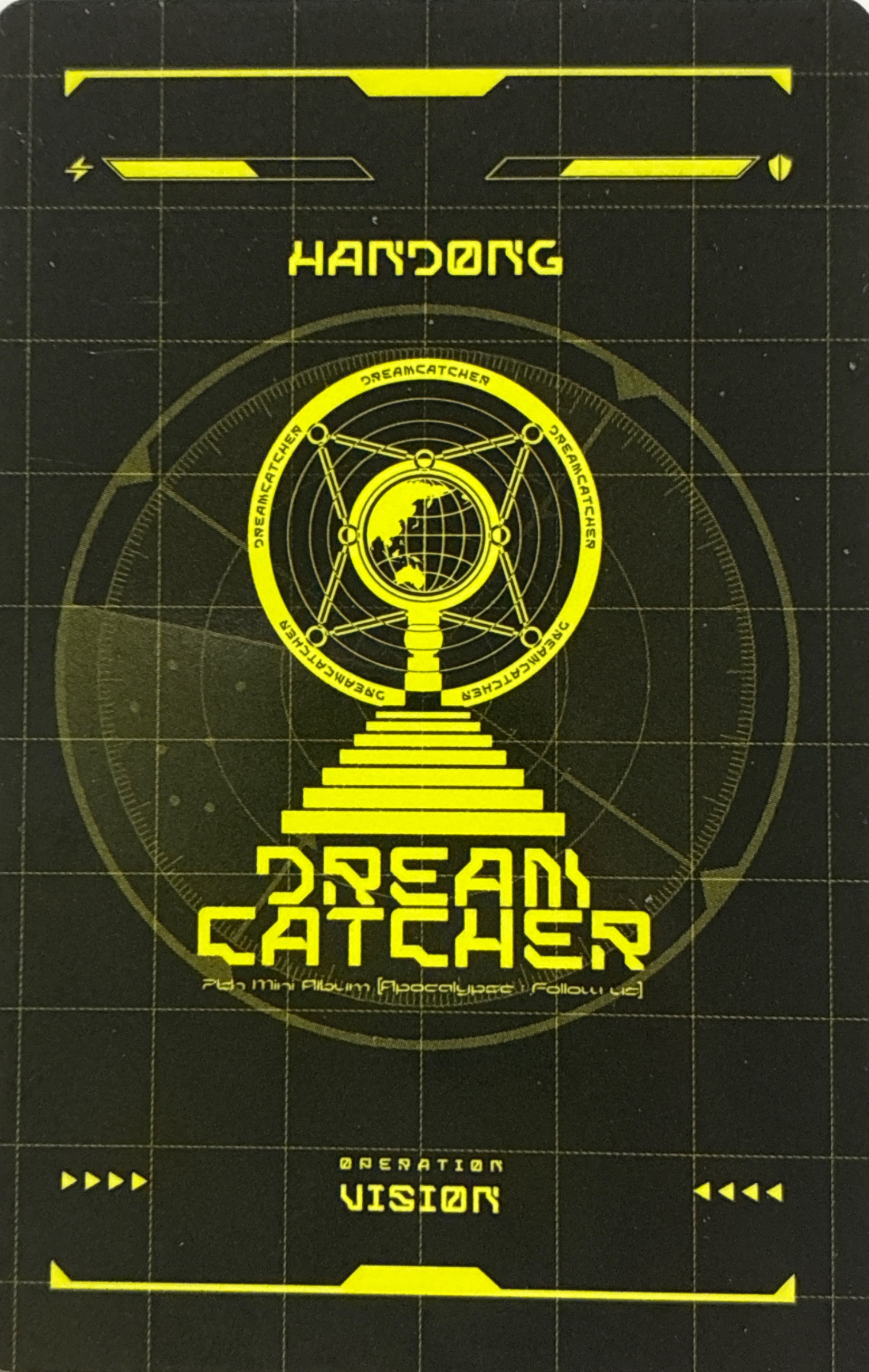 Handong Dreamcatcher photocard back side - Photocard