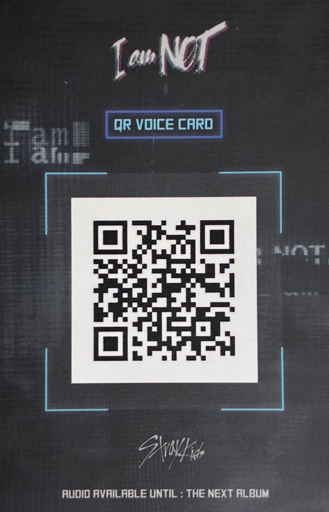 Bang Chan, Hyunjin, Seungmin Stray Kids photocard back side - Unit Ver.