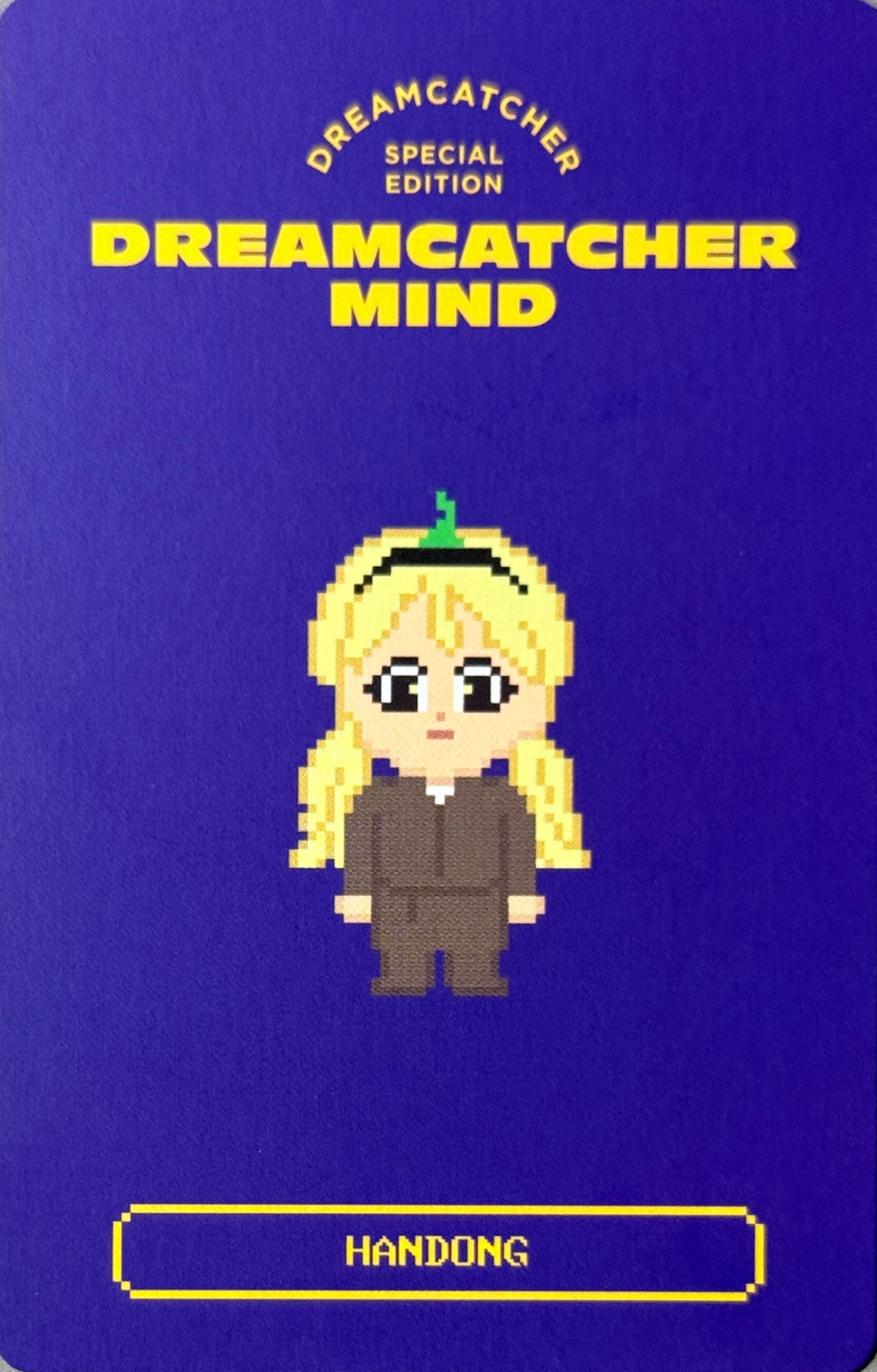 Handong Dreamcatcher photocard back side - Photocard Set (B)