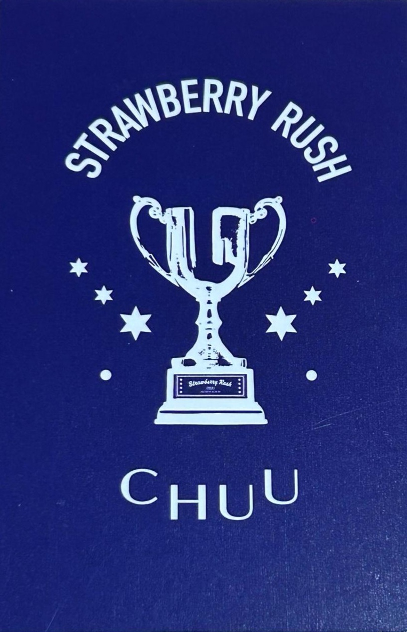 Chuu Chuu photocard back side - AR Photocard