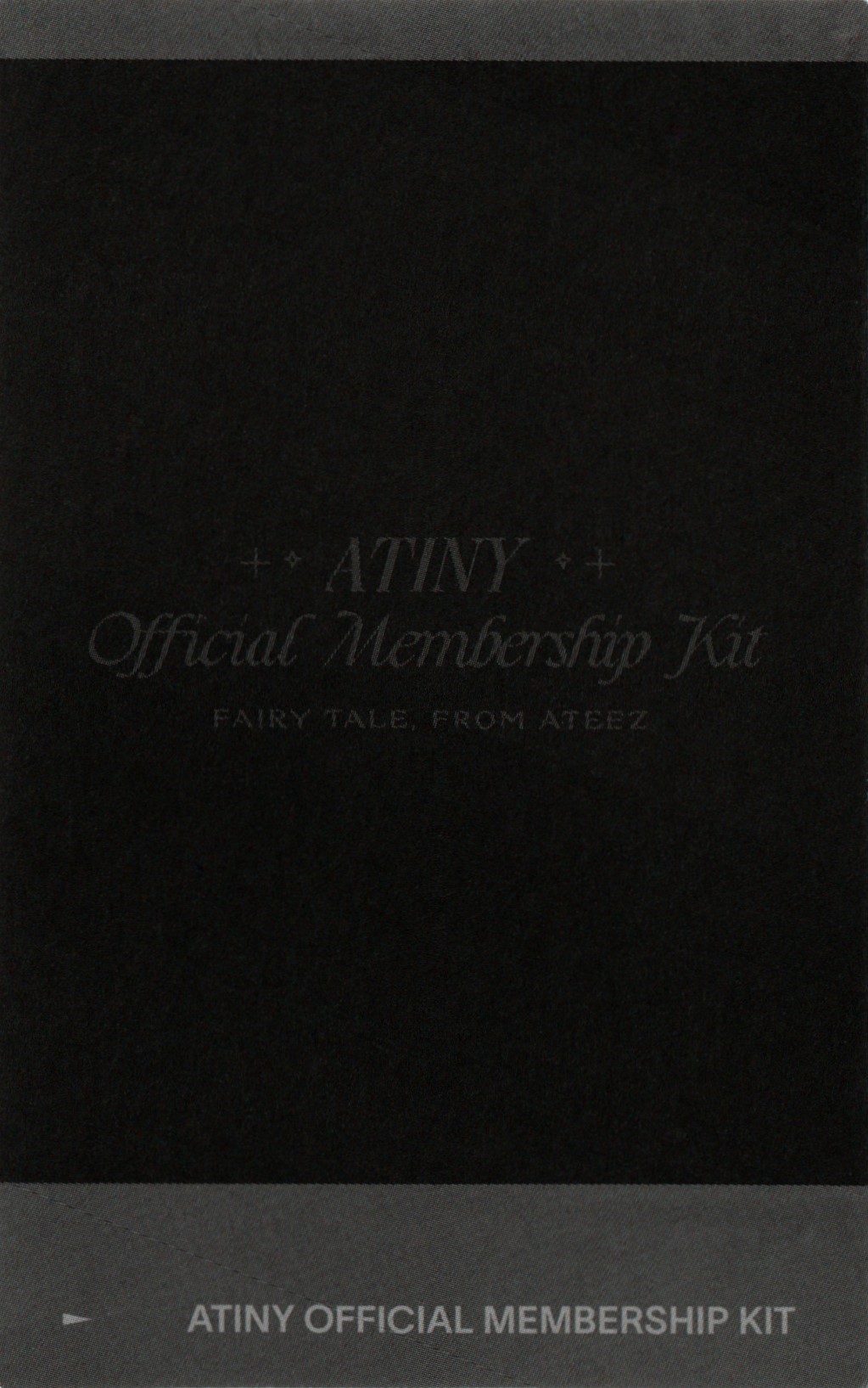Yeosang & Wooyoung ATEEZ photocard back side - Unit Polaroid Card Set