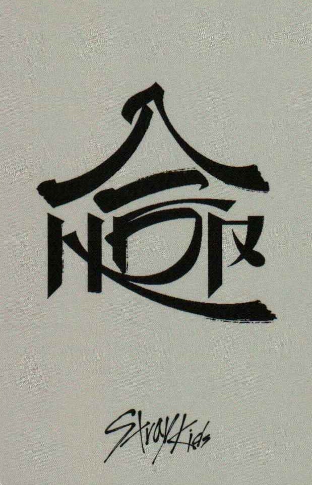 I.N Stray Kids photocard back side - Benefit