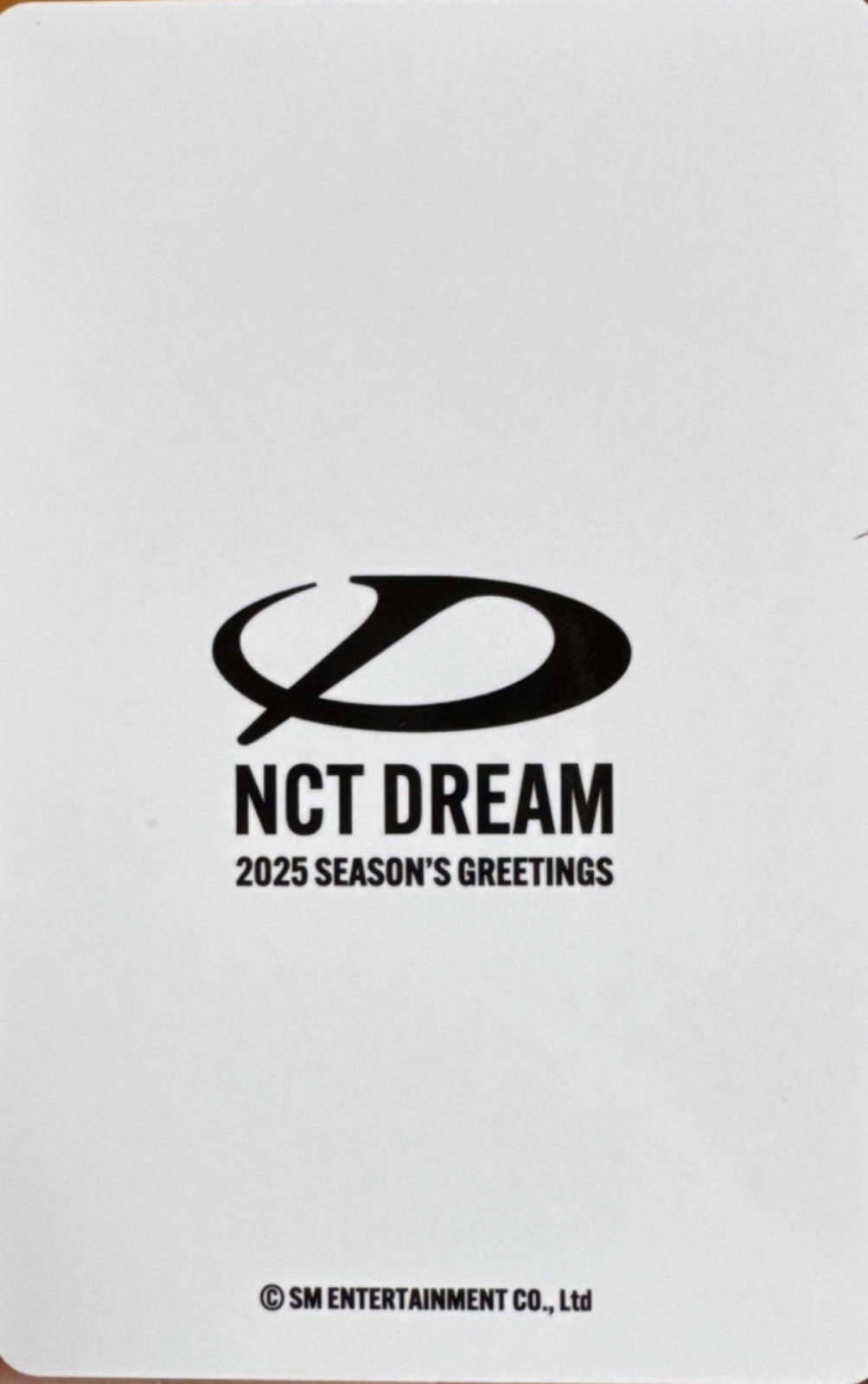 Mark NCT DREAM photocard back side - Photocards