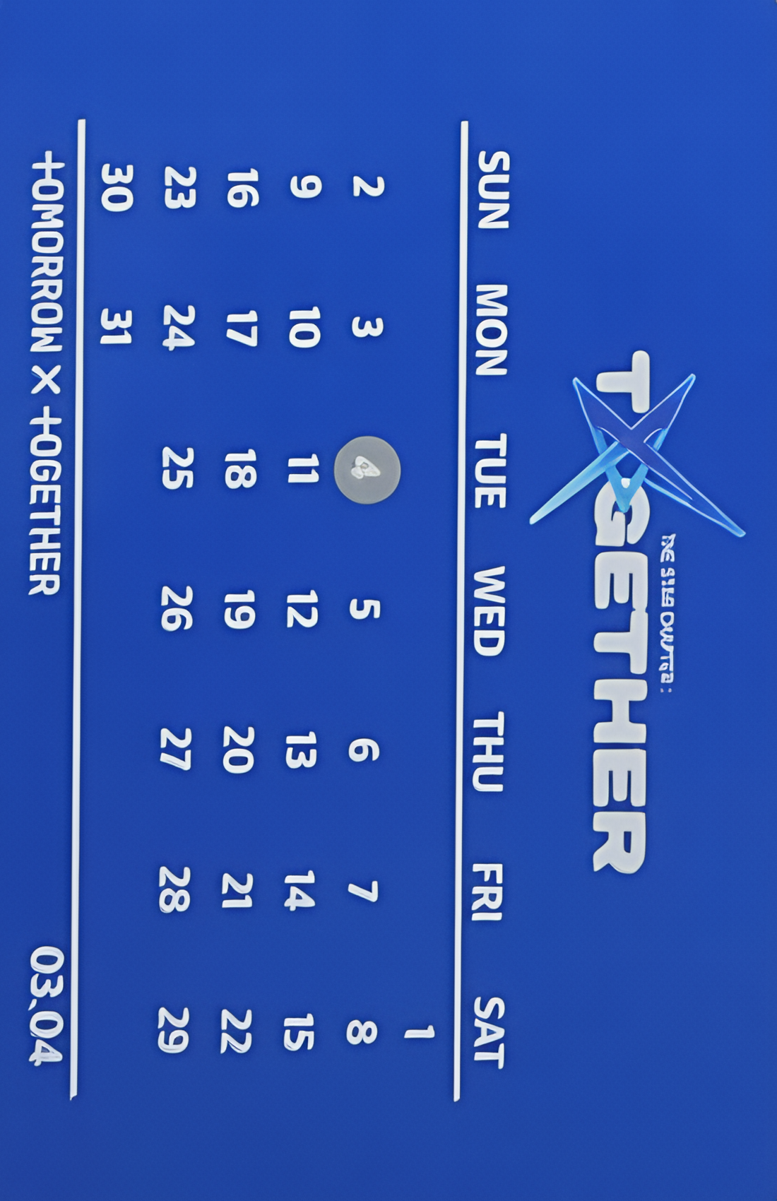 Taehyun, Beomgyu, Hueningkai, Soobin, Yeonjun TXT photocard back side - Standard Ver. - Preorder