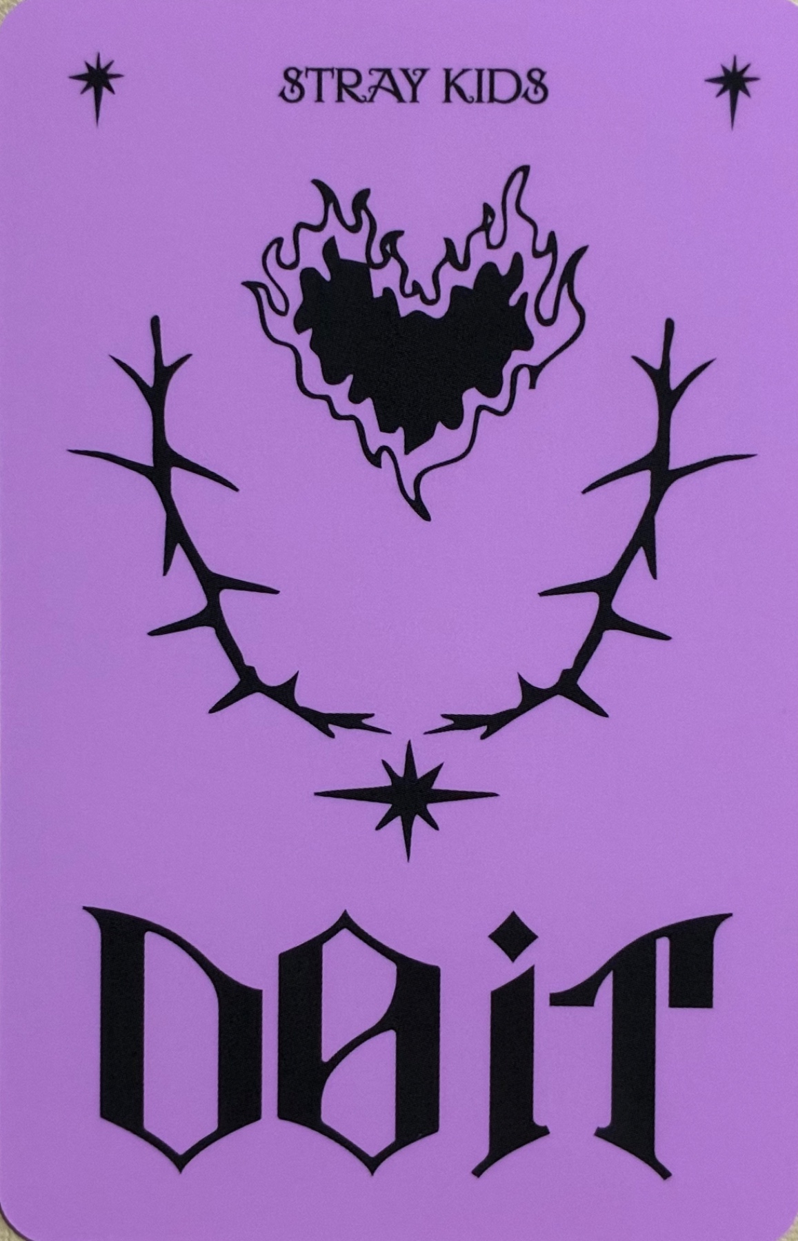 Han Stray Kids photocard back side - Photocards