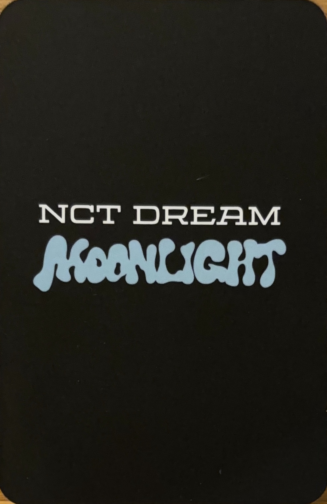 Renjun, Haechan & Chenle NCT DREAM photocard back side - Pre-Order