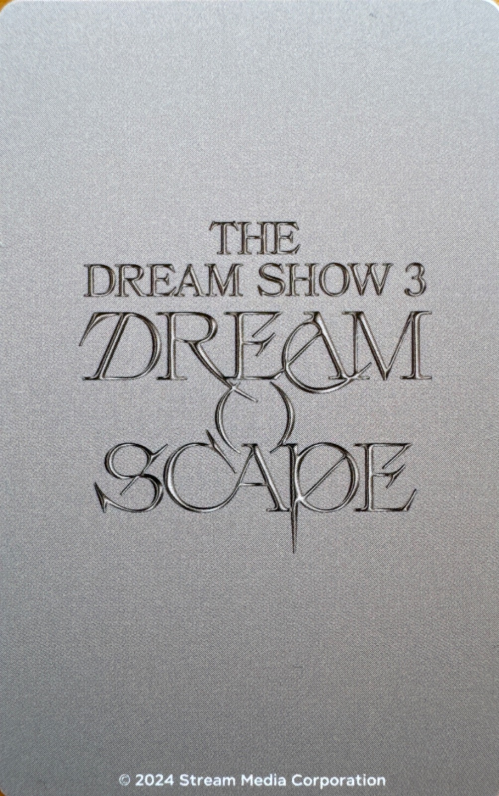 Haechan NCT DREAM photocard back side - Japan Random Trading Cards