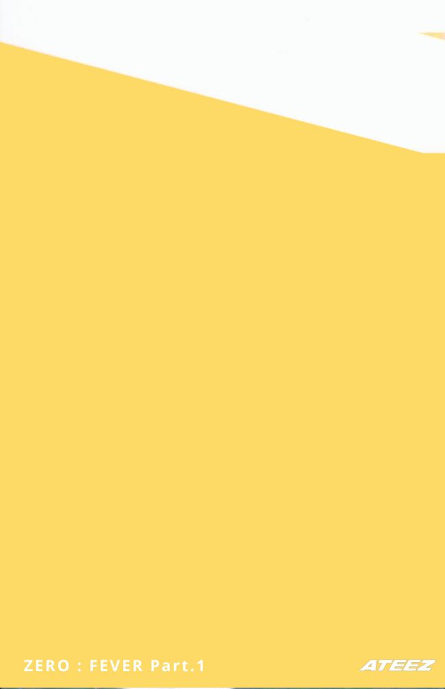 San ATEEZ photocard back side - Photocard