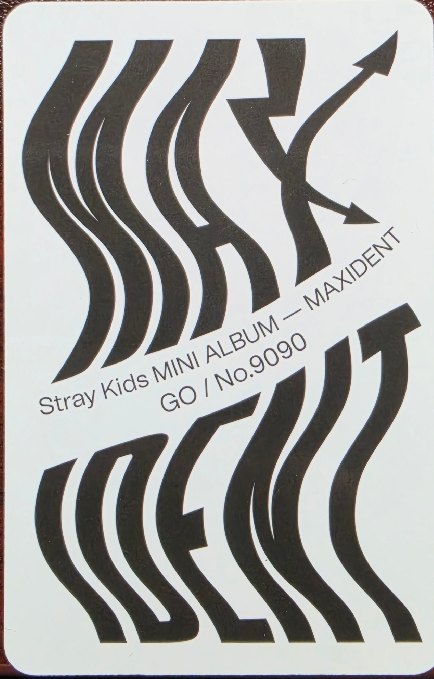 Han Stray Kids photocard back side - Photocards