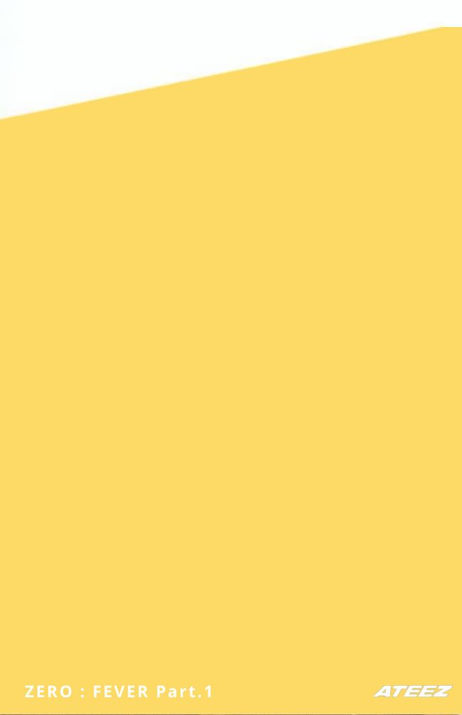 Yeosang ATEEZ photocard back side - Photocard