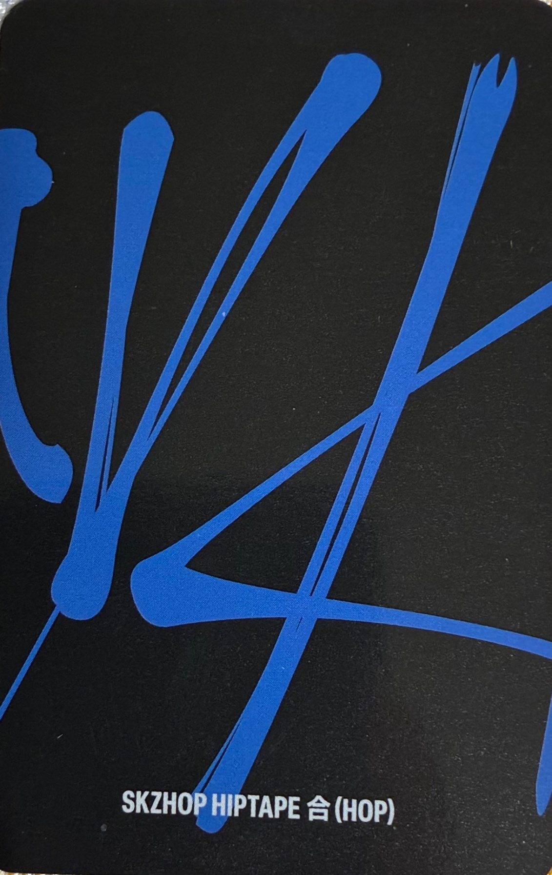 Seungmin Stray Kids photocard back side - Preorder