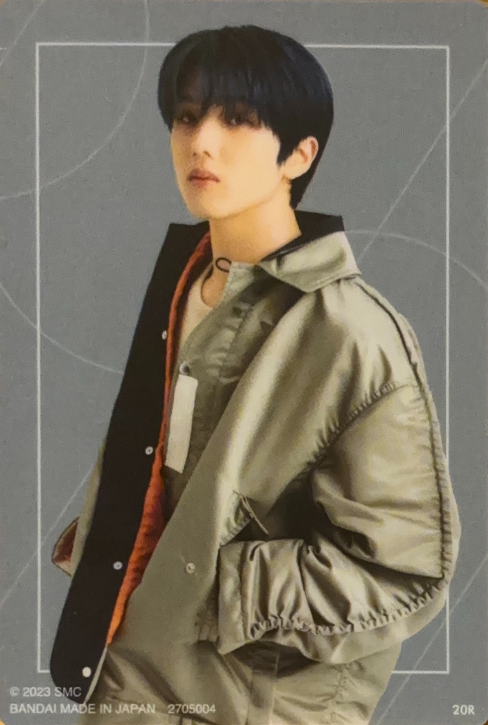 Jisung NCT photocard back side - Photocard