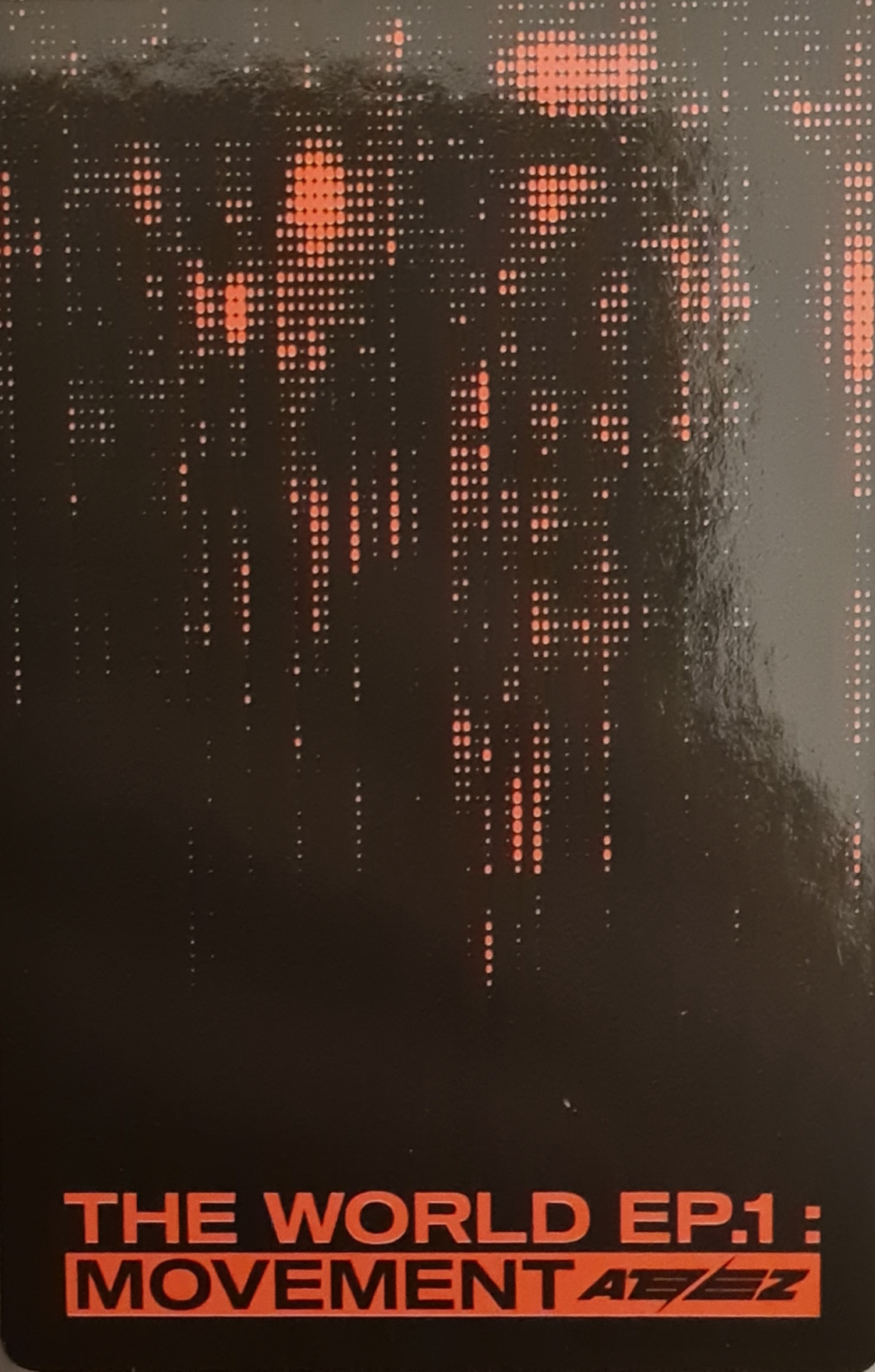 Hongjoong ATEEZ photocard back side - Photocards