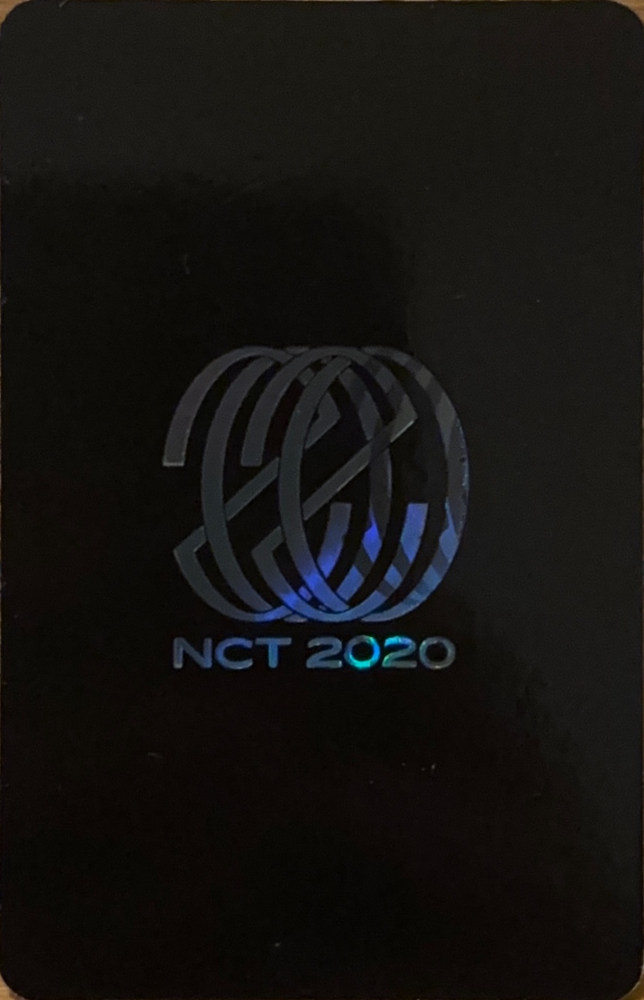 Jisung NCT photocard back side - Yearbook Card