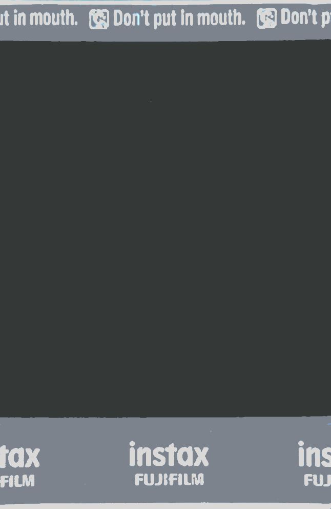 Jiwoong ZEROBASEONE photocard back side - Polaroid Ver. LD