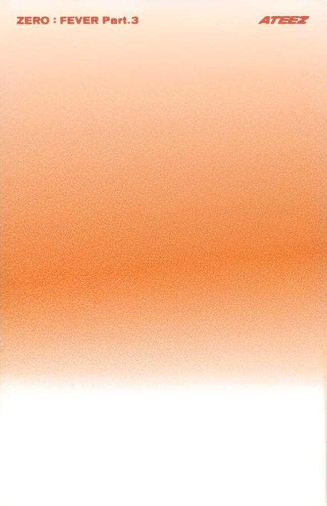 Seonghwa ATEEZ photocard back side - Photocards