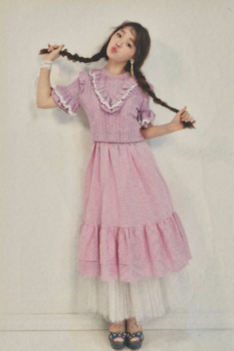 Seunghee OH MY GIRL photocard back side - Accessory Photocard