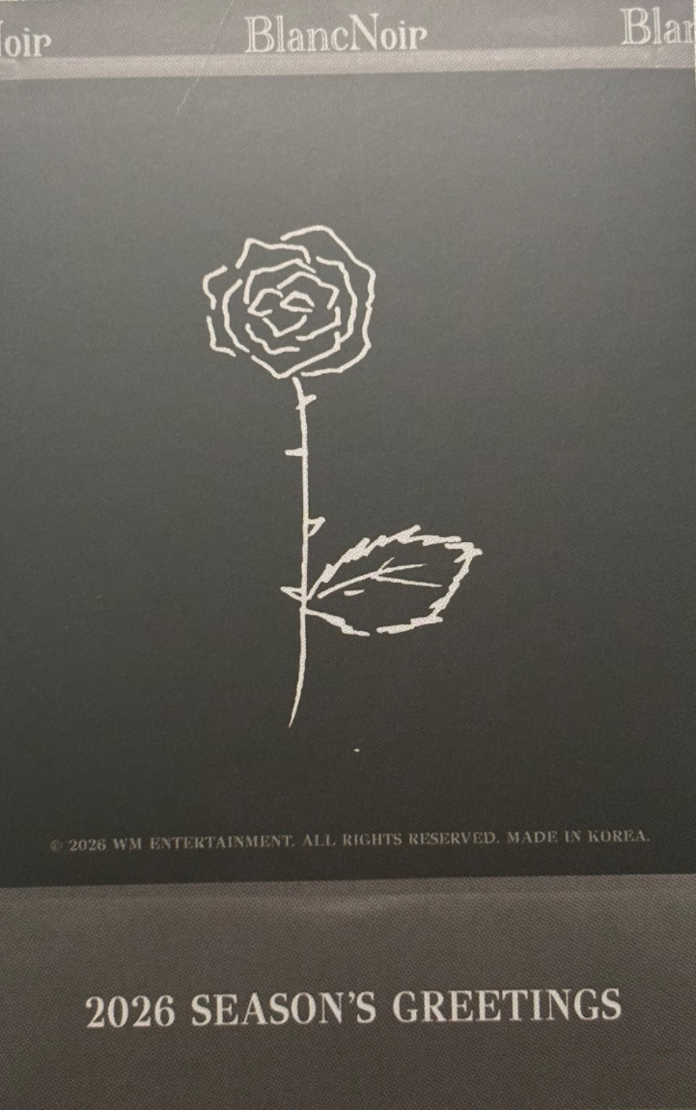 Seunghee OH MY GIRL photocard back side - Polaroid set