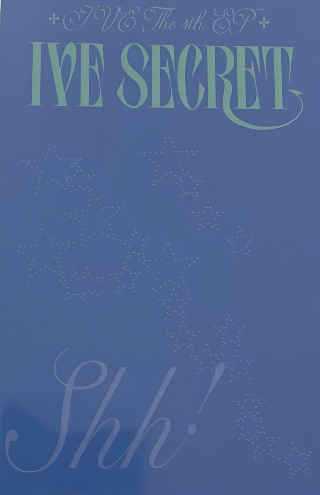 Liz IVE photocard back side - Photocards