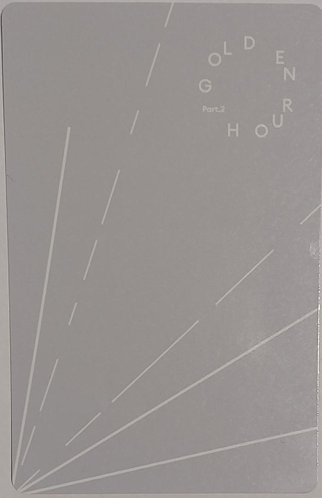 Seonghwa ATEEZ photocard back side - Photocards A