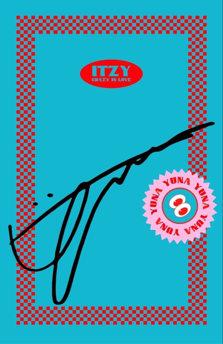 Yuna ITZY photocard back side - Photocards