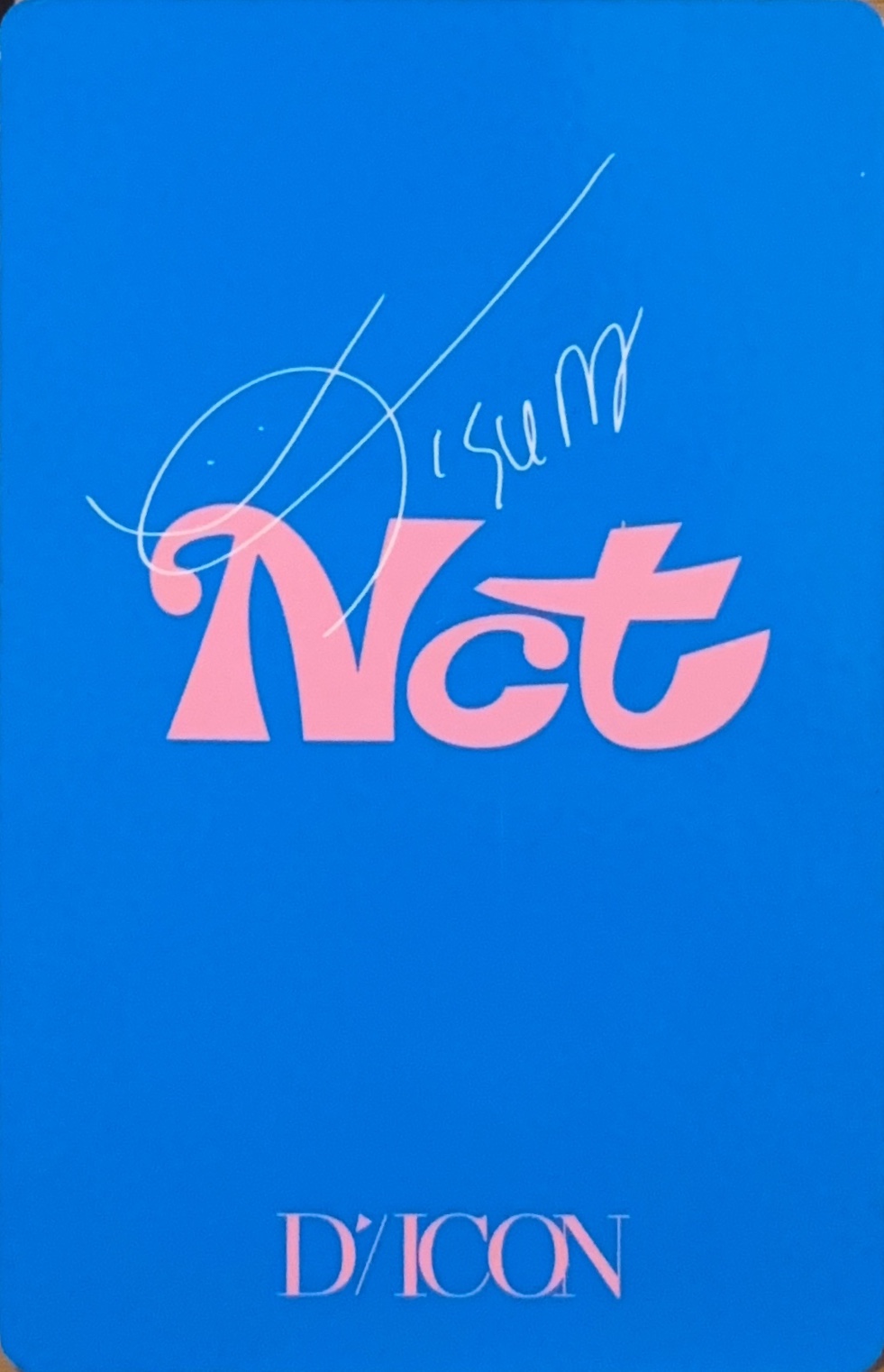 Jisung NCT DREAM photocard back side - Photocards