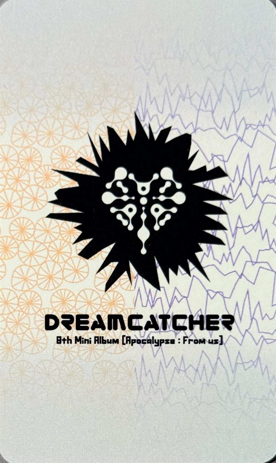 Gahyun Dreamcatcher photocard back side - Offline