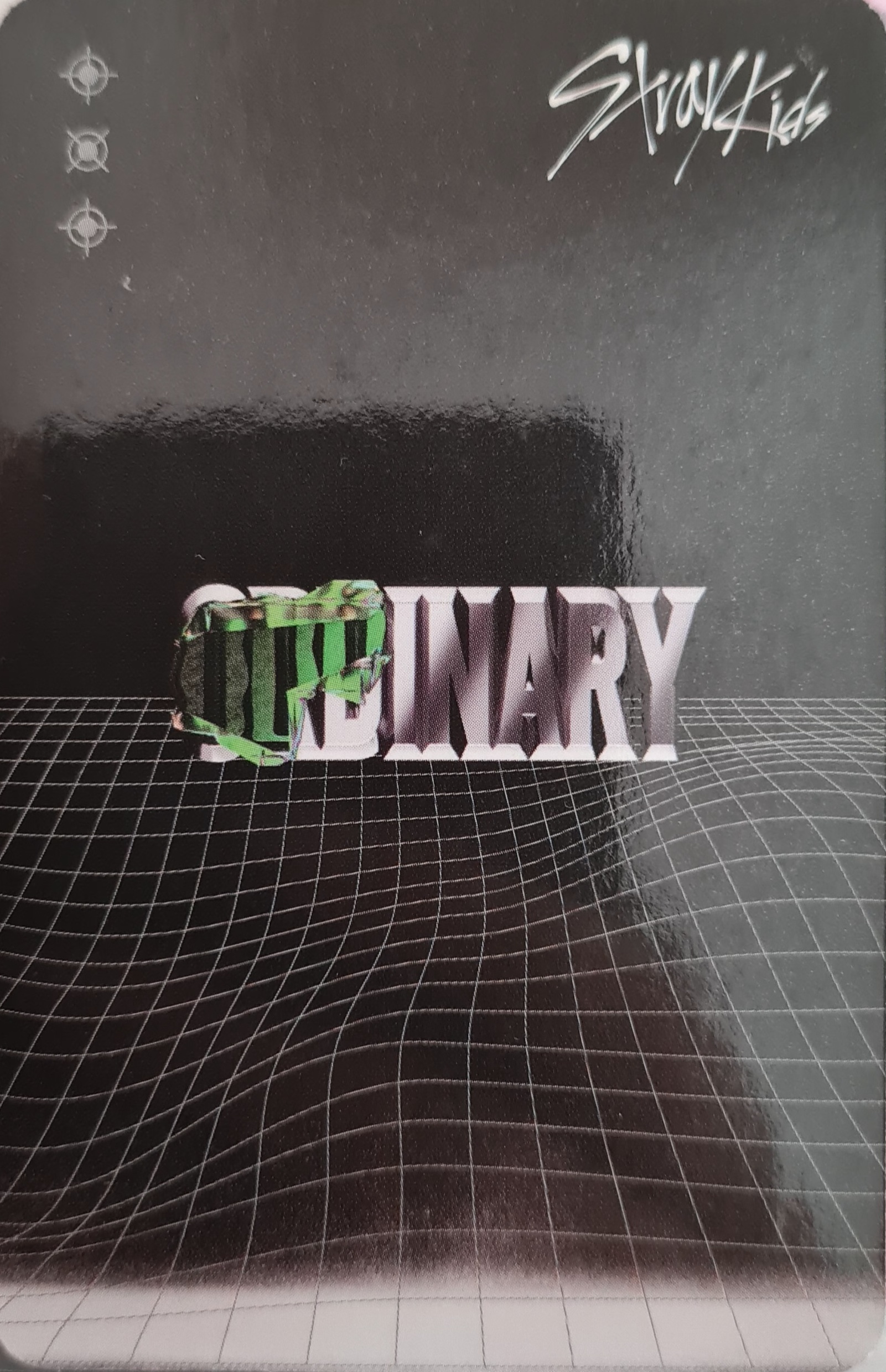 Lee Know Stray Kids photocard back side - Photocards