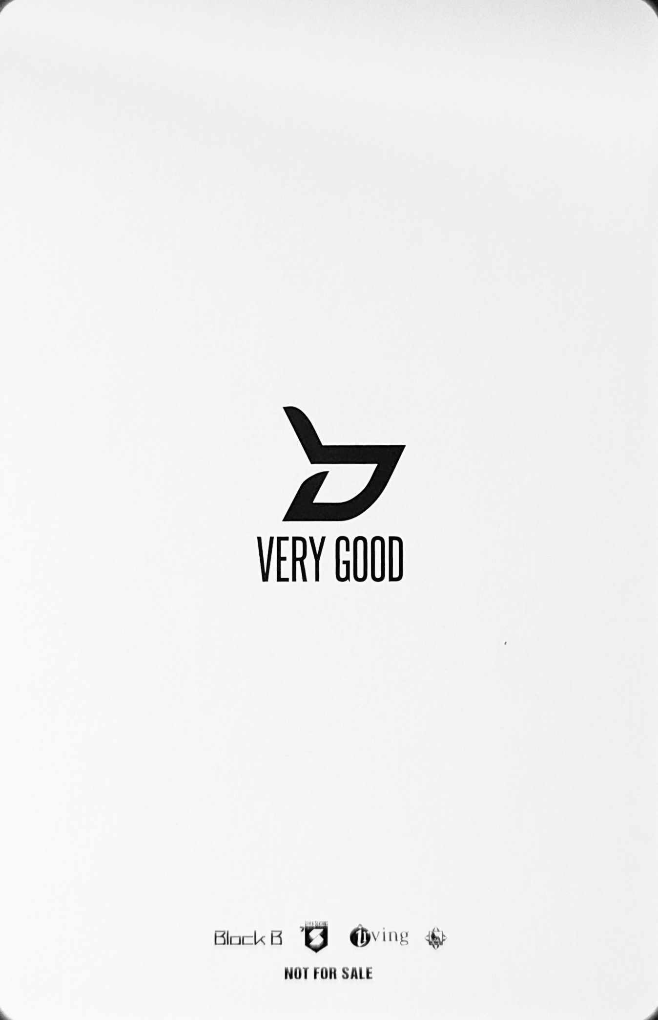B-bomb Block B photocard back side - Benefit