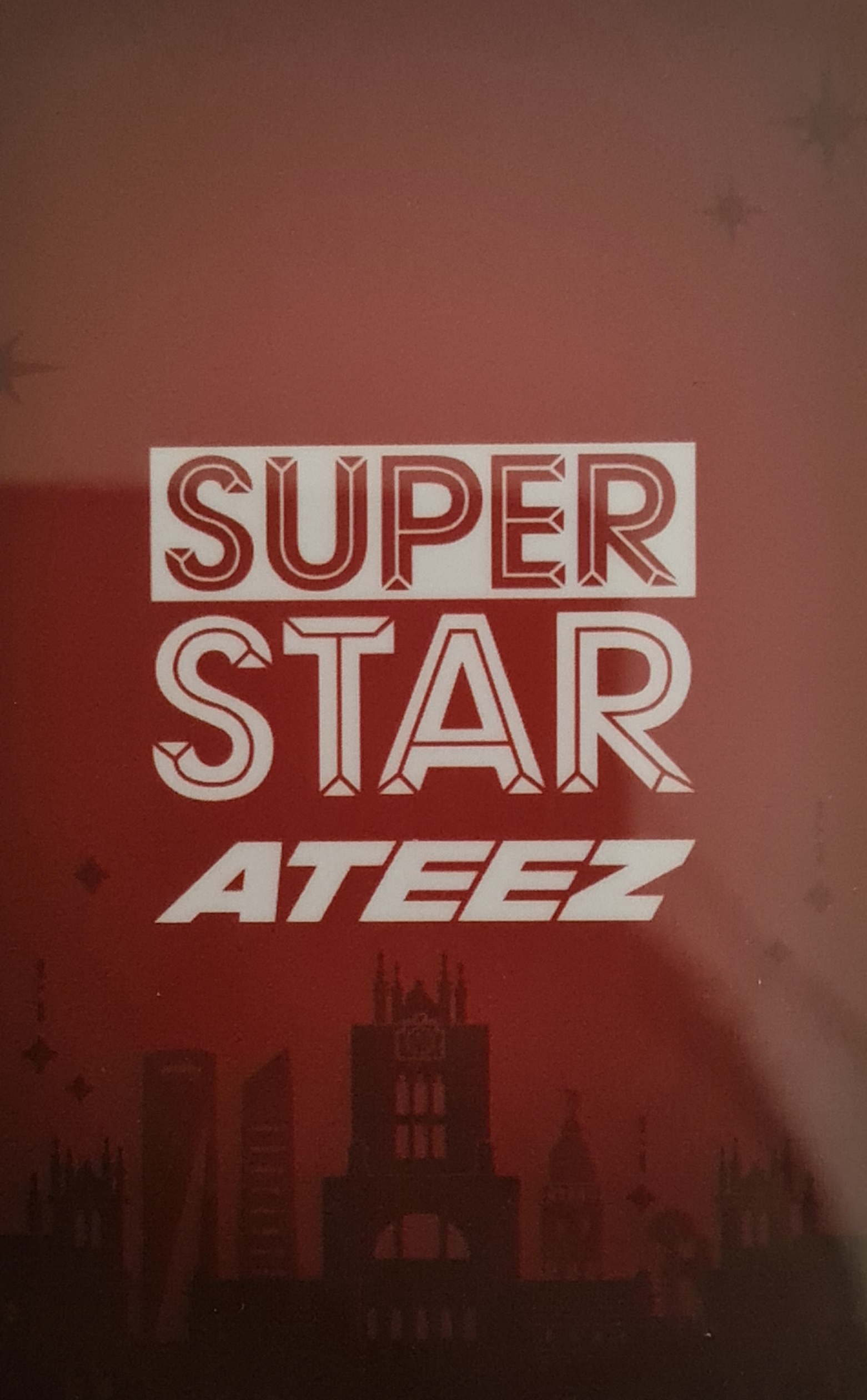 Hongjoong ATEEZ photocard back side - Photocards