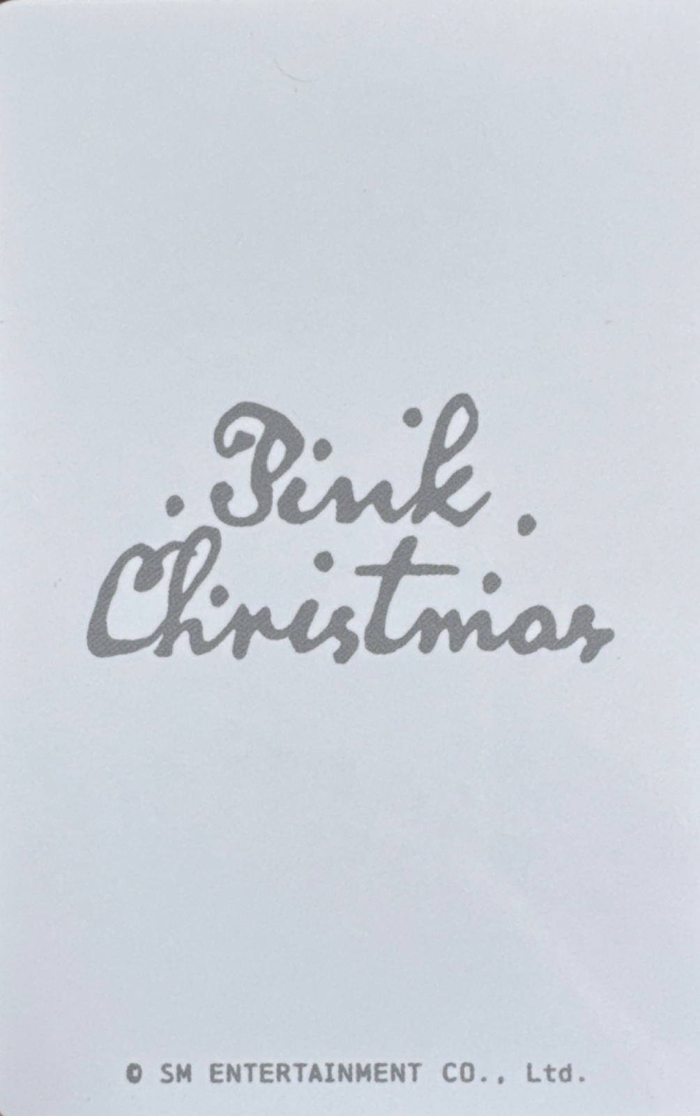 Haechan NCT 127 photocard back side - Random Pack