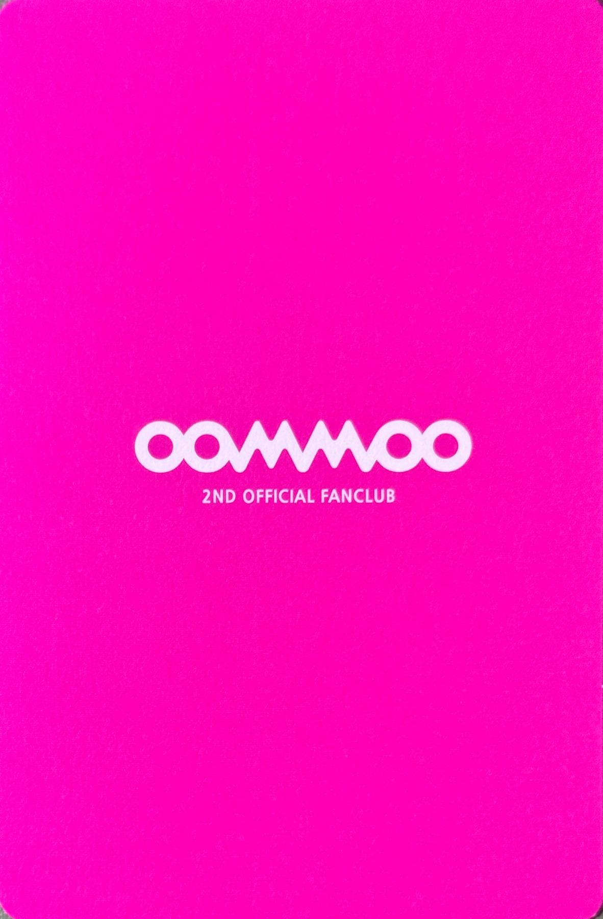 Hwasa MAMAMOO photocard back side - Photocards